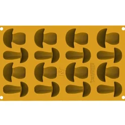 Silikomart Siliconen Vorm Paddenstoel (16x) 3,6x5,9cm* Ijs En Dessert Vormen|Bakvormen Siliconen
