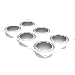 Silikomart Siliconen Vorm Oceaan (6) Ø7x3cm*** Bakvormen Siliconen|Ijs En Dessert Vormen