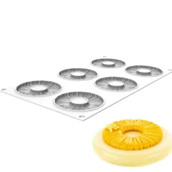 Silikomart Siliconen Vorm Tutu (6) Ø7,5x0,8cm* Bakvormen Siliconen|Ijs En Dessert Vormen