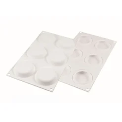 Silikomart Siliconen Vorm Decor Rond Ø67x15(h)mm* Bakvormen Siliconen|Ijs En Dessert Vormen