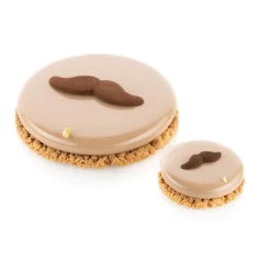 Silikomart Siliconen Vorm Decor Rond Ø67x15(h)mm* Bakvormen Siliconen|Ijs En Dessert Vormen