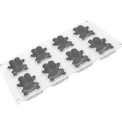 Silikomart Siliconen Vorm Teddybeer (8) 7,9x5,6x2,7cm* Ijs En Dessert Vormen|Bakvormen Siliconen