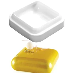 Silikomart Siliconen Vorm Gem 16x16x5cm*** Bakvormen Siliconen|Ijs En Dessert Vormen