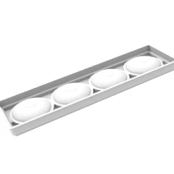 Silikomart Siliconen Vorm 3D Pebble (4) Ø8x3,5cm*** Bakvormen Siliconen|Ijs En Dessert Vormen