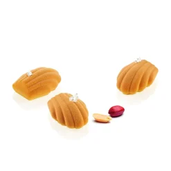 Silikomart Siliconen Vorm Madeleine XS (18) 4,5x3,3x1,6cm* Ijs En Dessert Vormen|Bakvormen Siliconen