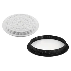 Silikomart Siliconenvorm & Taartring Set Bubble Ø19cm* Ijs En Dessert Vormen|Bakvormen Siliconen
