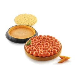 Silikomart Siliconenvorm & Taartring Set Bubble Ø19cm* Ijs En Dessert Vormen|Bakvormen Siliconen