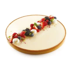 Silikomart Taartring Exoglass Geperforeerd Ø23x2cm* Dessertringen|Ronde Bakvormen