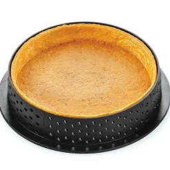 Silikomart Taartring Exoglass Geperforeerd Ø7x2cm set/8* Dessertringen|Ronde Bakvormen