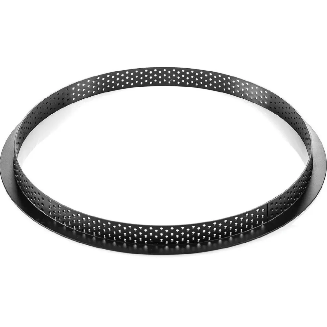 Silikomart Taartring Exoglass Geperforeerd Ø21x2cm* Dessertringen|Ronde Bakvormen