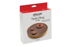 Silikomart Taartring Exoglass Geperforeerd Ø19x2cm* Dessertringen|Ronde Bakvormen