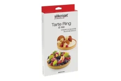 Silikomart Silikormart Taartring Exoglass Geperforeerd Ø15x2cm set/2* Dessertringen|Ronde Bakvormen