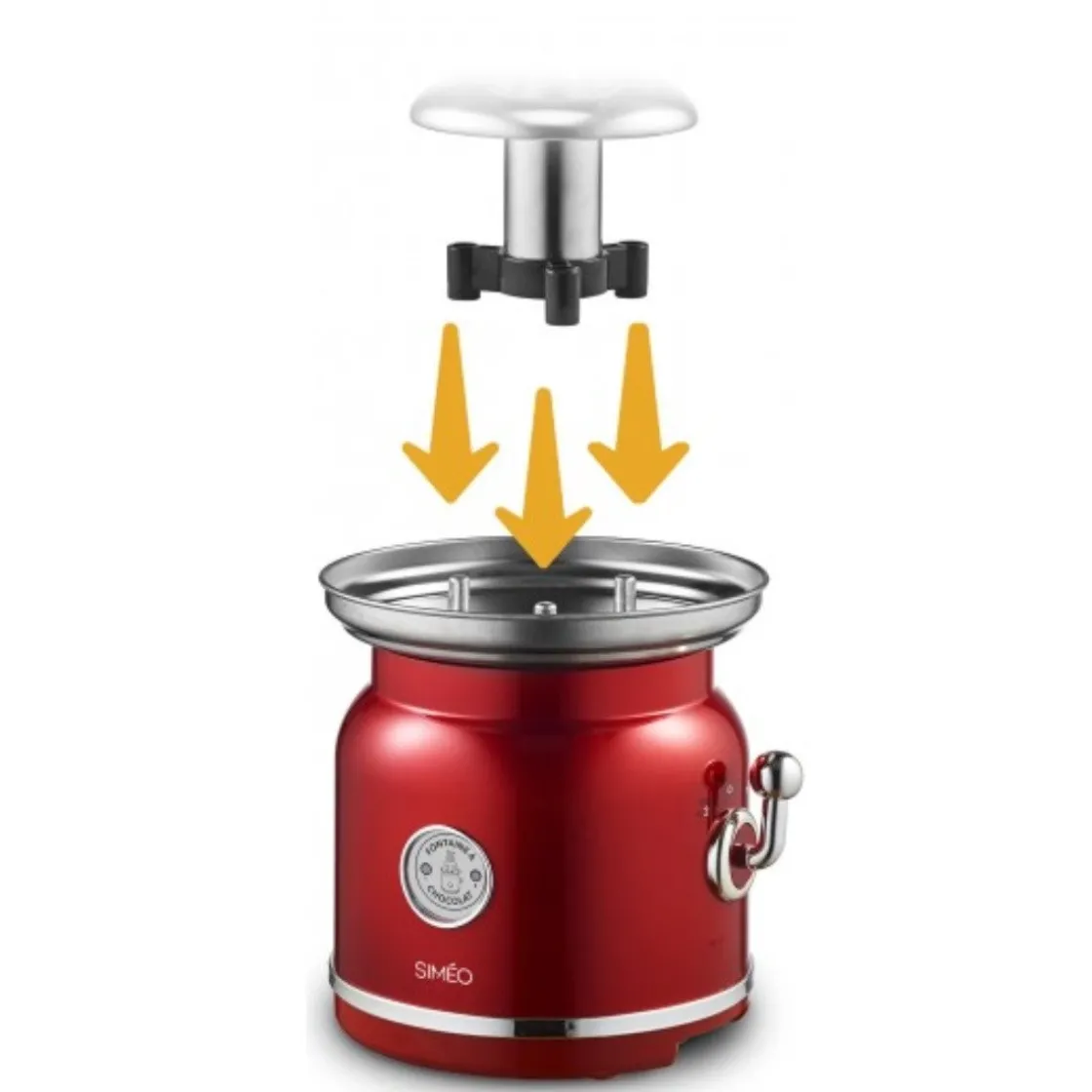 Overig Simeo Chocoladefontein* Couverture Smeltbakken|Complete Standaarden