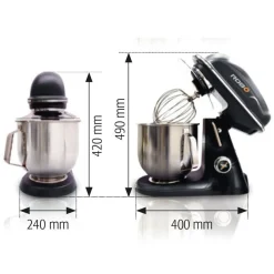 Sinmag Planeetmenger Robo 7L Zwart Professioneel*** Mixers En Blenders