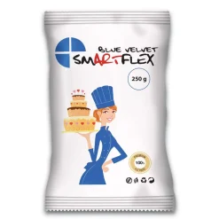 SmartFlex Fondant Blauw Velvet 250g* Rolfondant