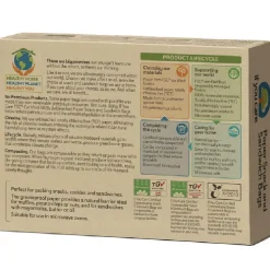 If You Care Snack/Broodzak Ongebleekt Papier 19x16,2x5,7cm 48st.* Zakken