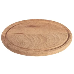 Overig Snijplank Beukenhout Ovaal 30x20x2,2cm* Snij Toebehoren