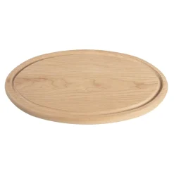 Overig Snijplank Beukenhout Ovaal 40x24x2,2cm* Snij Toebehoren