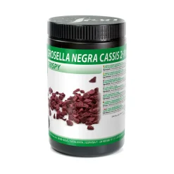 Sosa Crispy Zwarte Bes Gevriesdroogd 200g*** Zaden, Granen, Noten En Vruchten