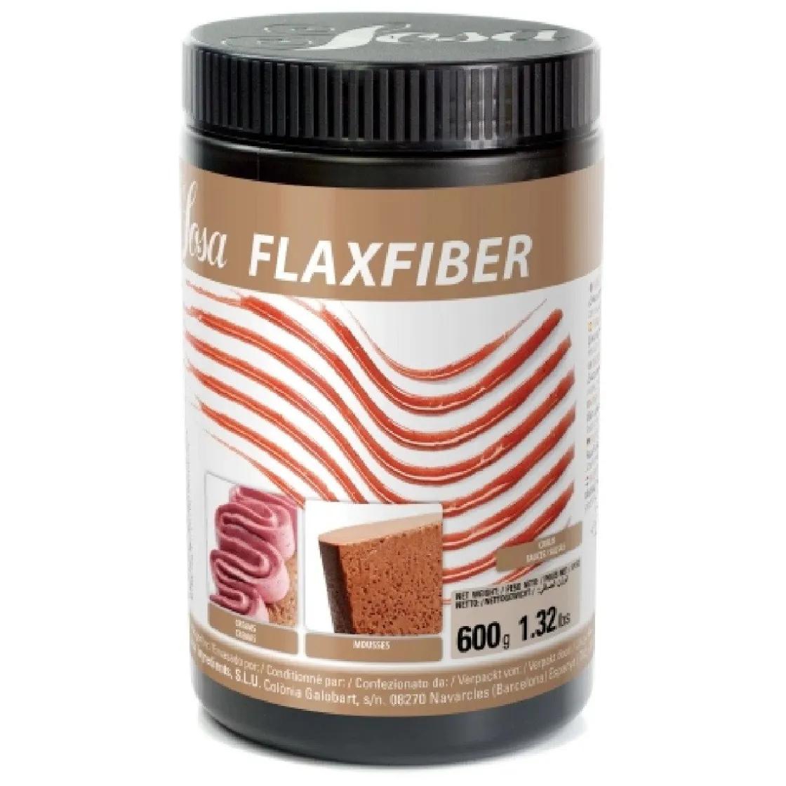 Sosa Flaxfiber 600g* Hulpstoffen En Bindmiddelen|Hulpstoffen