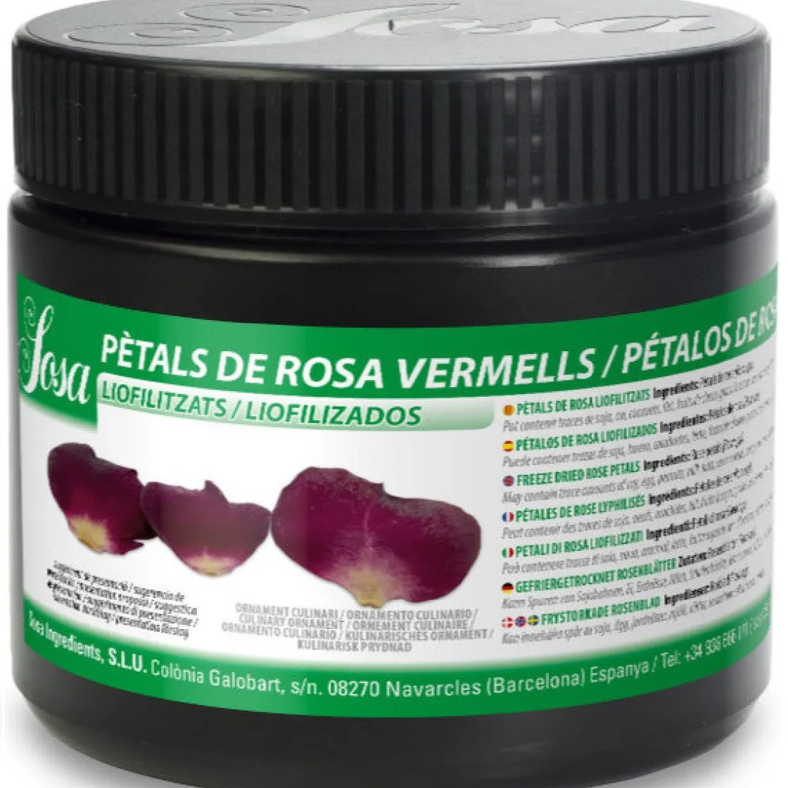 Sosa Gevriesdroogde Rozenbladeren 5g (560 stuks)* Bloem Decoraties