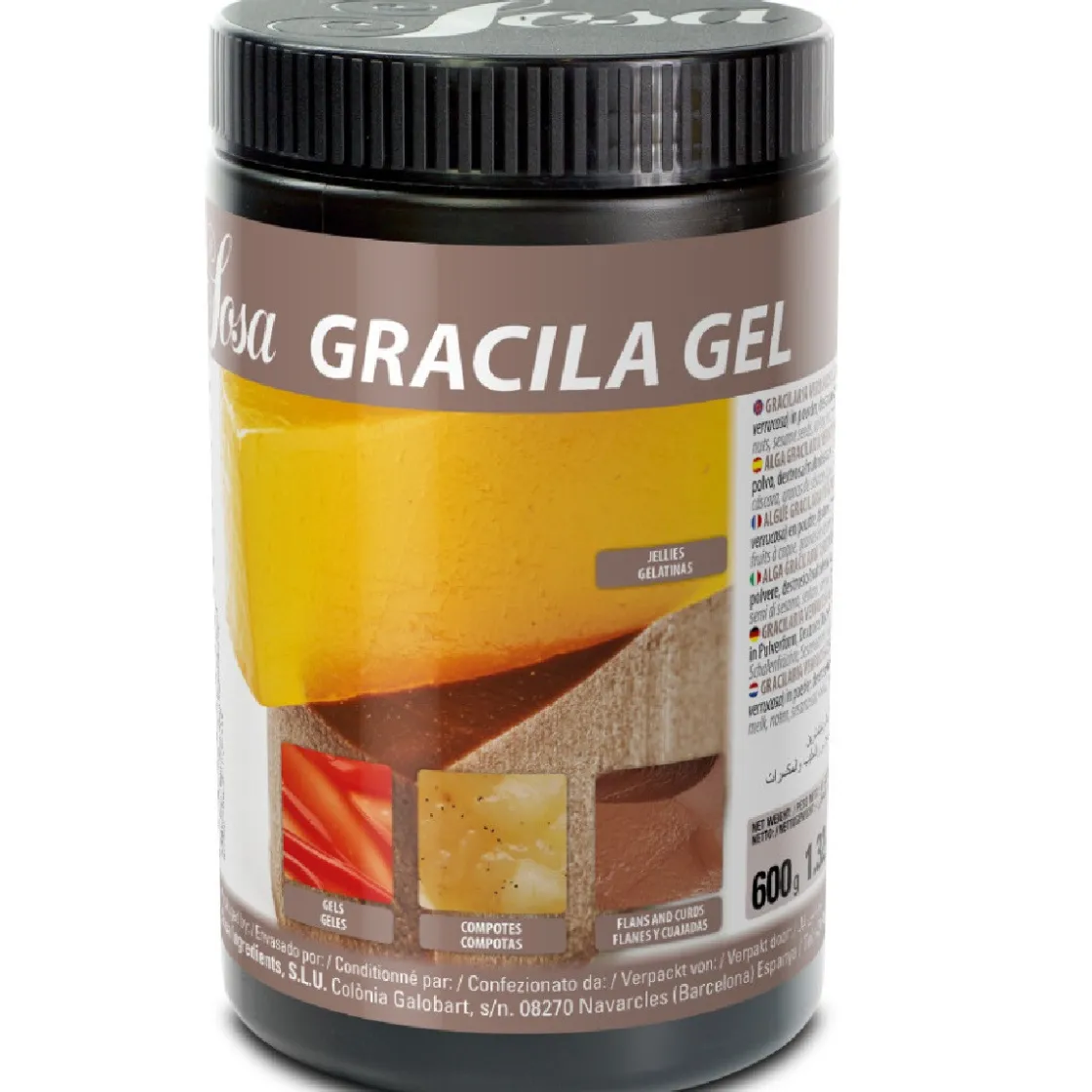 Sosa Gracila Gel 600g* Hulpstoffen