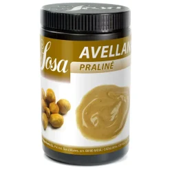 Sosa Hazelnoot Praline (50%) 1,2kg* Chocolade Vullingen|Bonbonvullingen