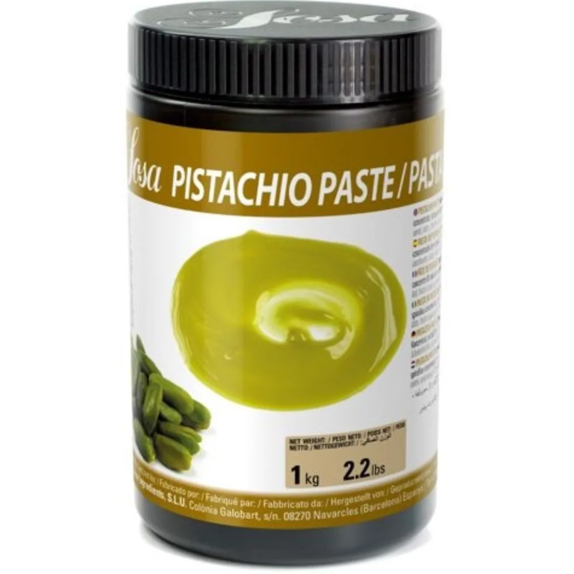 Sosa Pistachepasta 1kg* Chocolade Vullingen|Bonbonvullingen
