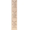Overig Speculaasplank Drie Molens (3x) 11,5x7,5cm.* Speculaasplanken