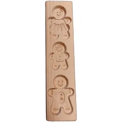 Speculaasplank Gingerbread (Familie) (3x) 8x6cm.* Speculaasplanken