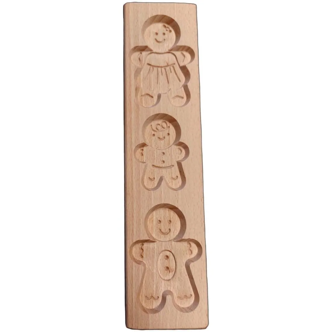 Speculaasplank Gingerbread (Familie) (3x) 8x6cm.* Speculaasplanken