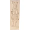 Overig Speculaasplank Groot Pop Man (Piet) 30x10cm.* Speculaasplanken