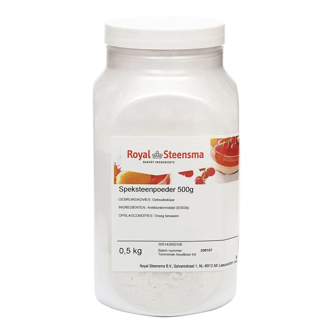 Damco Speksteenpoeder 500 gram* Hulpstoffen