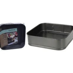 Overig Springvorm Vierkant 24cm* Vierkante Bakvormen