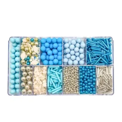 Happy Sprinkles Sprinkles Box Blue Overload 350g* Eetbare Strooisels