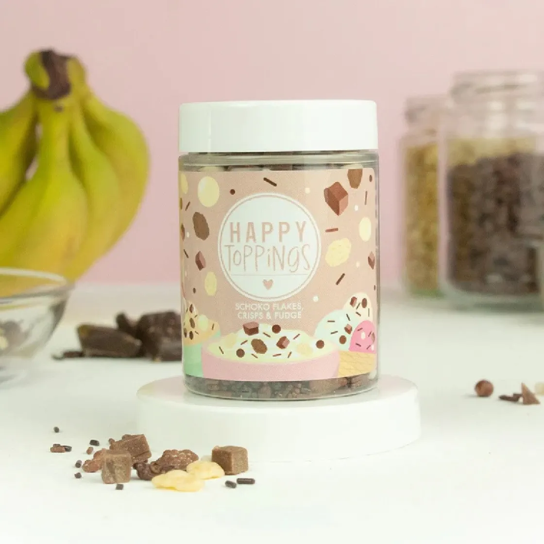 Happy Sprinkles Sprinkles Choco Heaven Topping 75g* Ijsdips|Eetbare Strooisels