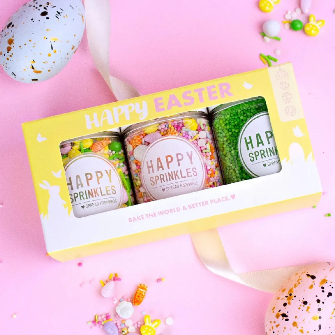 Happy Sprinkles Sprinkles Easter Classic Set/3* Eetbare Strooisels