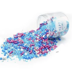 Happy Sprinkles Sprinkles Flamingo Fiesta Vegan 90g* Eetbare Strooisels