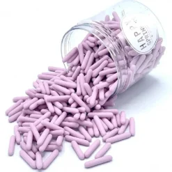 Happy Sprinkles Sprinkles Rods Purple Dull 90g* Eetbare Strooisels