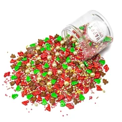 Happy Sprinkles Sprinkles Santas Favourite 90g* Eetbare Strooisels