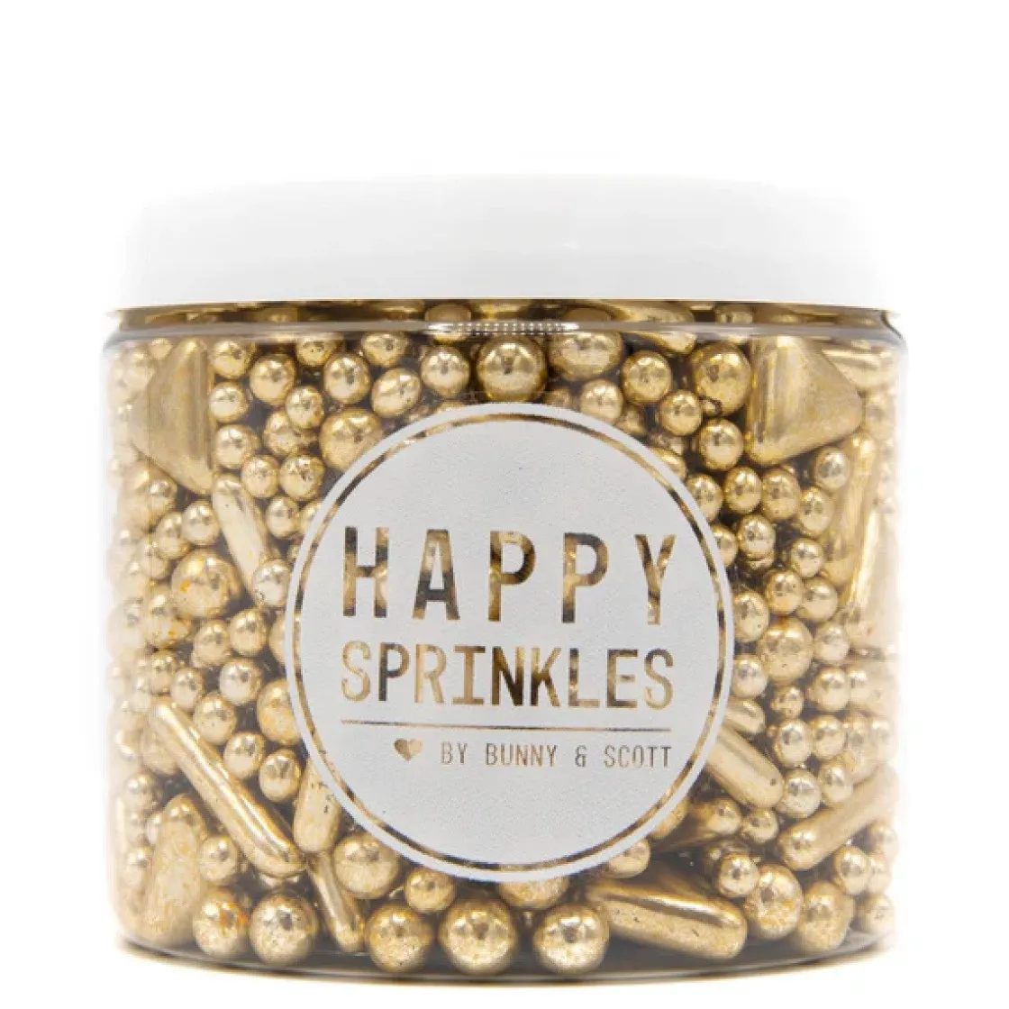 Happy Sprinkles Sprinkles Vintage Gilding 190g* Eetbare Strooisels