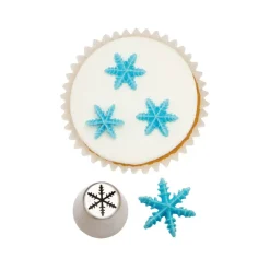 Decora Spuitmondje 3D Sneeuwvlok* Spuitmondjes