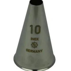 Overig Spuitmondje Glad RVS 10mm* Spuitmondjes