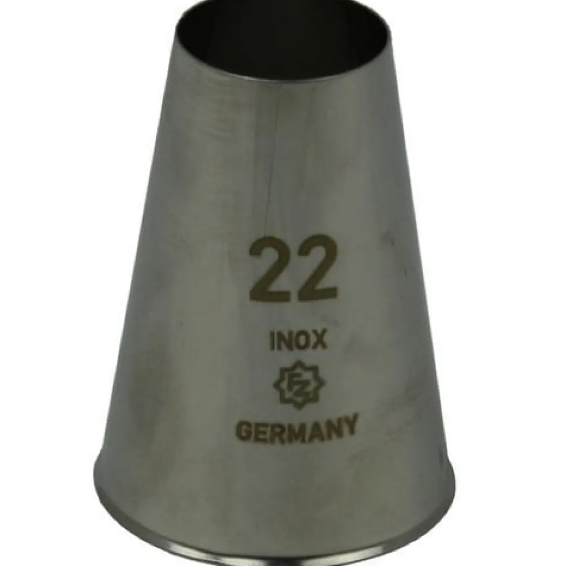 Overig Spuitmondje Glad RVS 22mm* Spuitmondjes