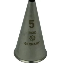 Overig Spuitmondje Glad RVS 5mm* Spuitmondjes