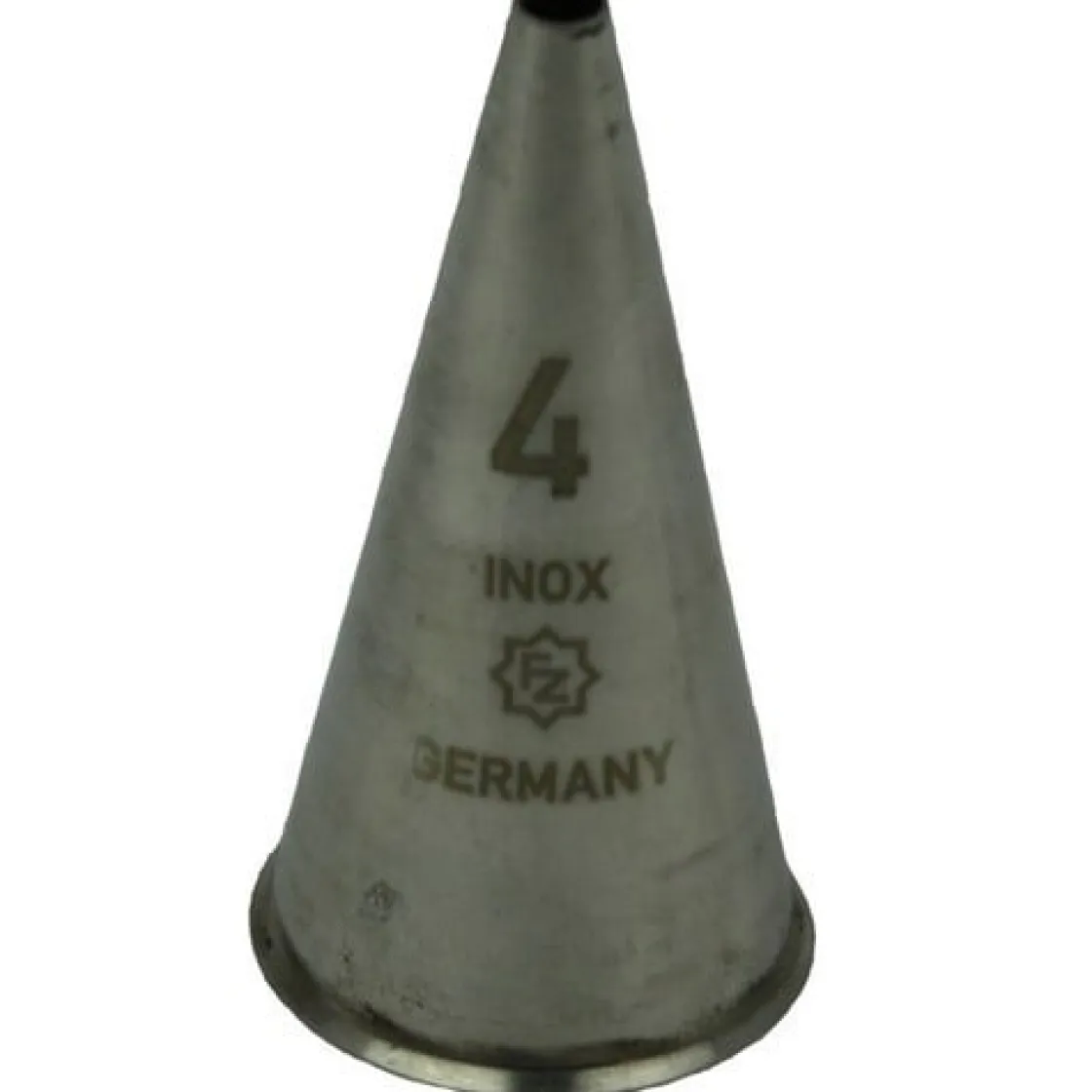 Overig Spuitmondje Glad RVS 4mm* Spuitmondjes