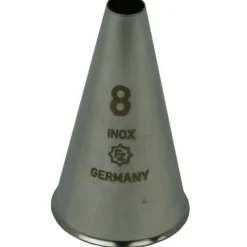 Overig Spuitmondje Glad RVS 8mm* Spuitmondjes