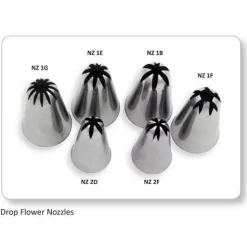 JEM Spuitmondje , drop flower nozzles Ø17mm* Spuitmondjes