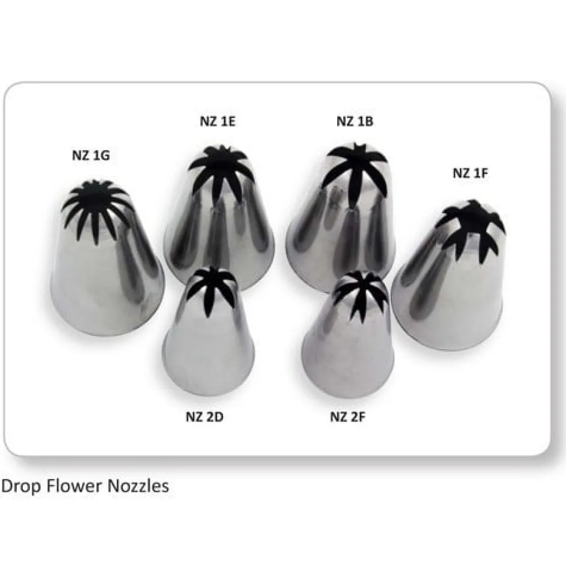 JEM Spuitmondje , drop flower nozzles Ø17mm* Spuitmondjes