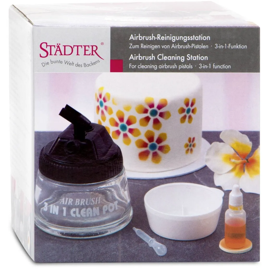 Städter Airbrush Cleaning Pot* Airbrush